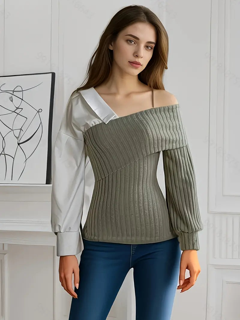 Shirley - stylish asymmetrical top