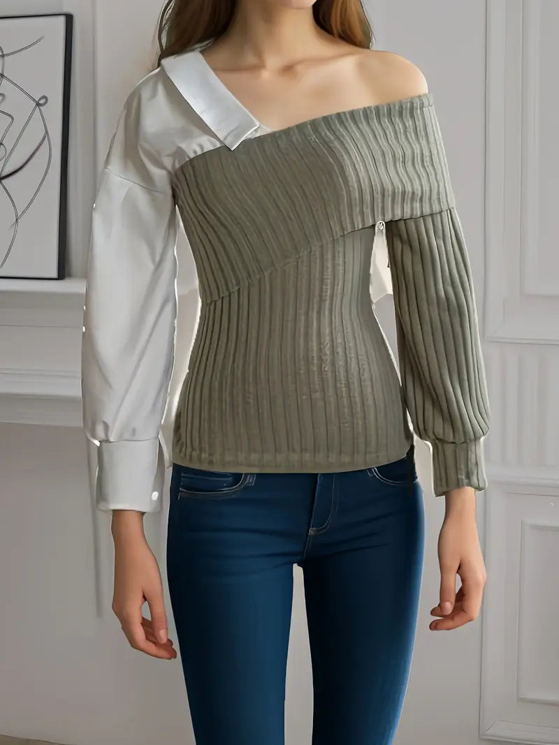 Shirley - stylish asymmetrical top