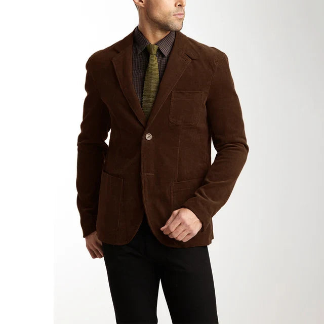 Men's corduroy jacket, classic modern