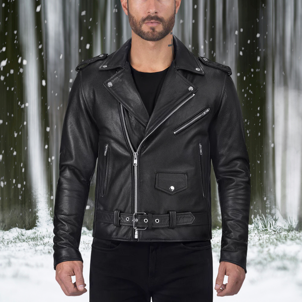 Henrik – men's leather jacket