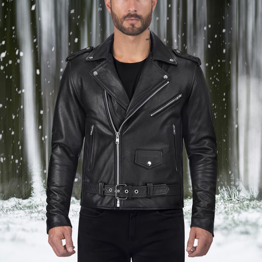 Henrik – men's leather jacket