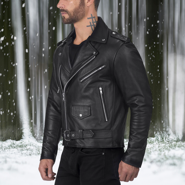 Henrik – men's leather jacket