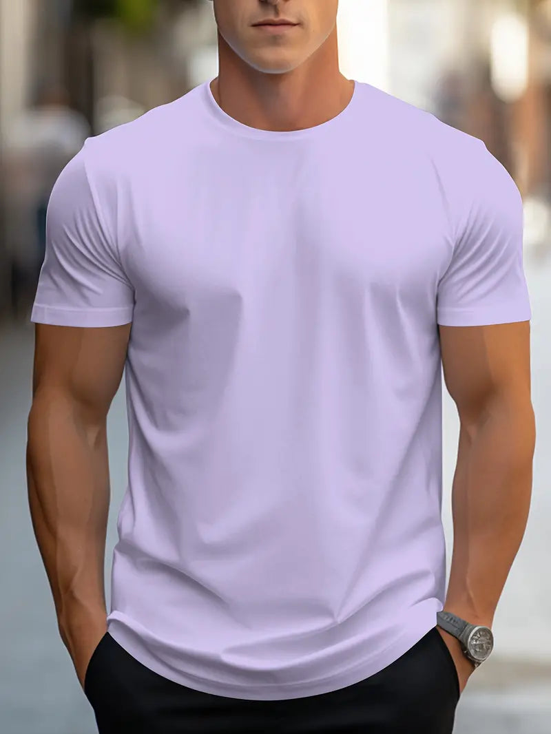 Aristos - classic men's crew neck t-shirt