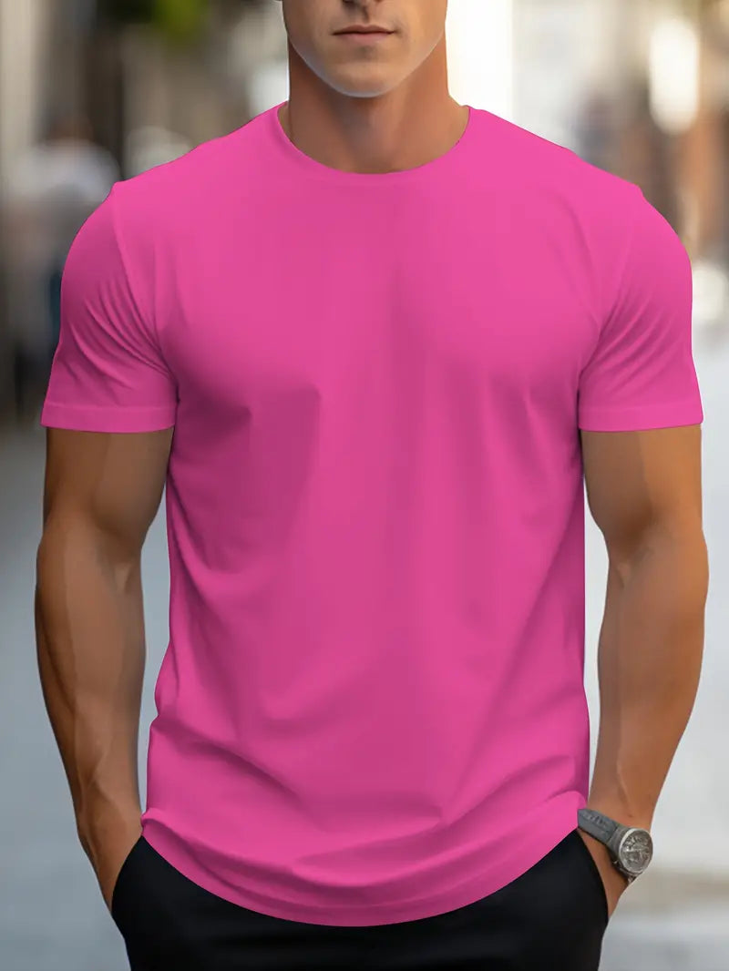 Aristos - classic men's crew neck t-shirt