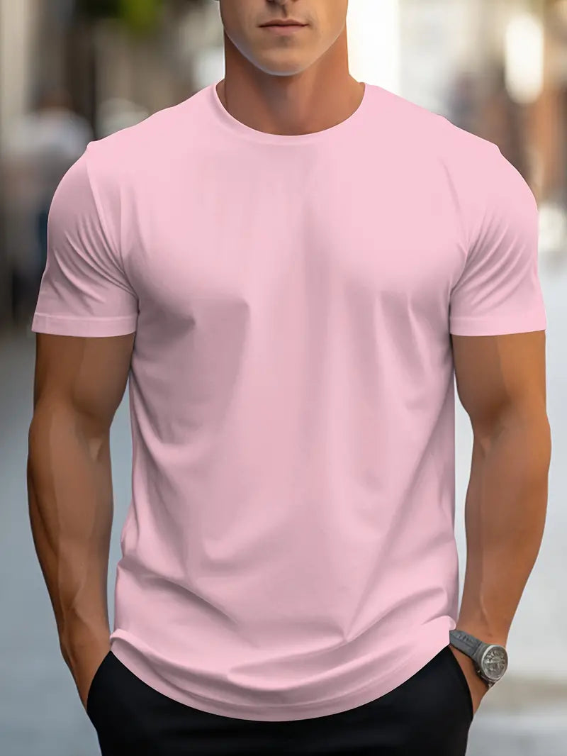Aristos - classic men's crew neck t-shirt