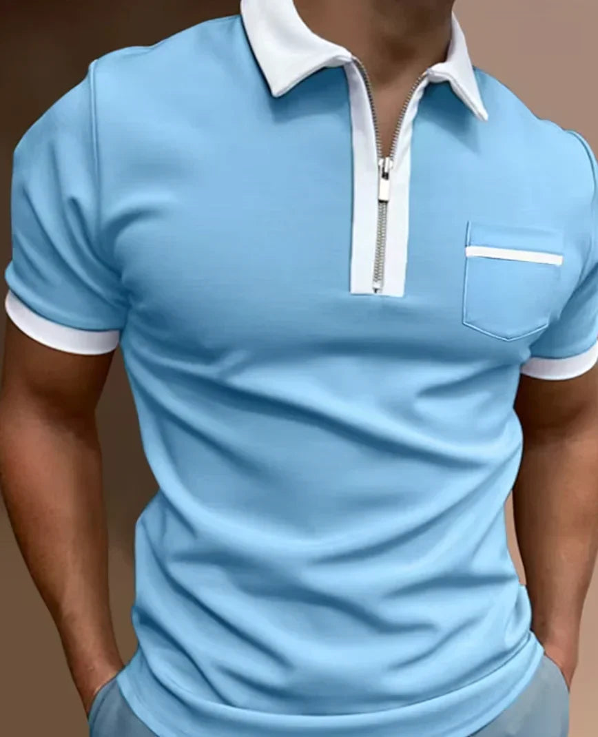 Godric - classic striking men's polo shirt