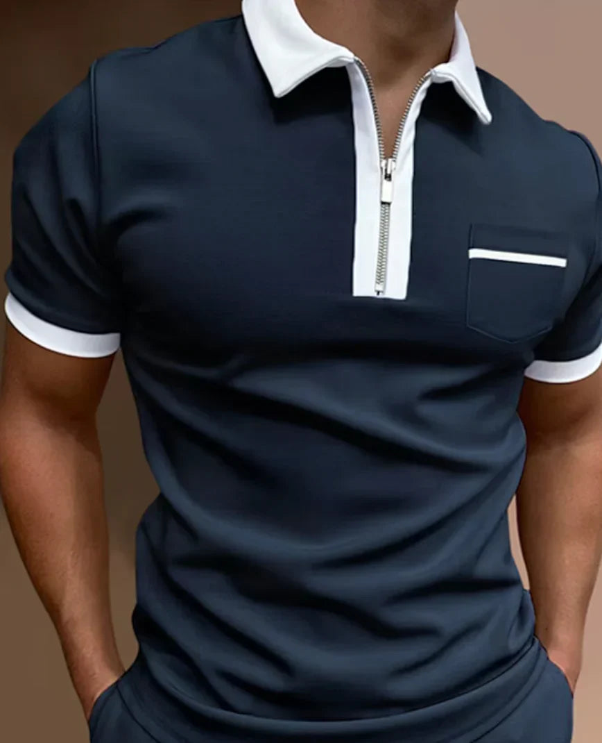 Godric - classic striking men's polo shirt