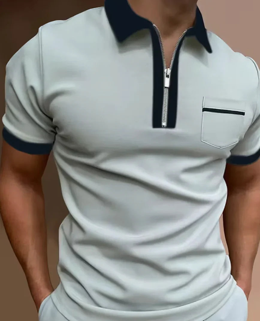Godric - classic striking men's polo shirt