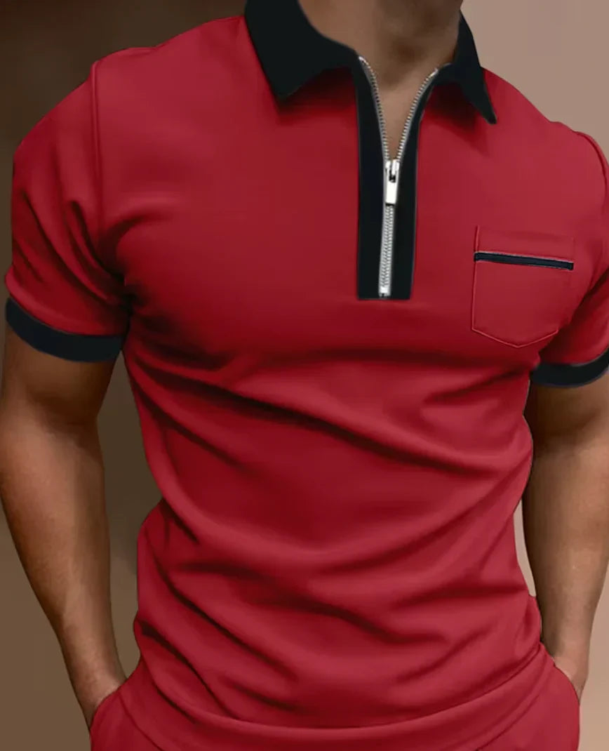Godric - classic striking men's polo shirt