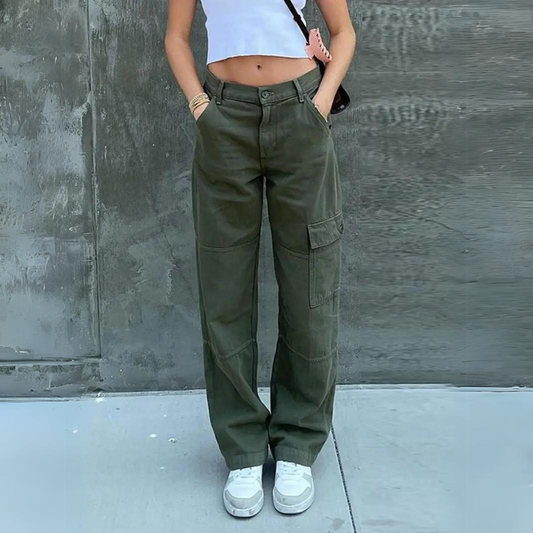 Senja - trendy women's cargo pants for a casual look