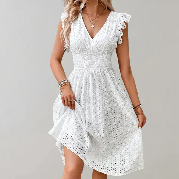 Belinda - midi dress - elegant - framele style - Ideal for summer for women