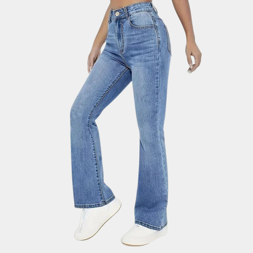 Pippa - fashionable women's jeans with a high waist for a casual look
