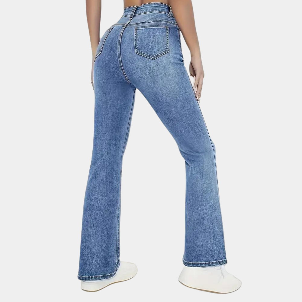 Pippa - fashionable women's jeans with a high waist for a casual look