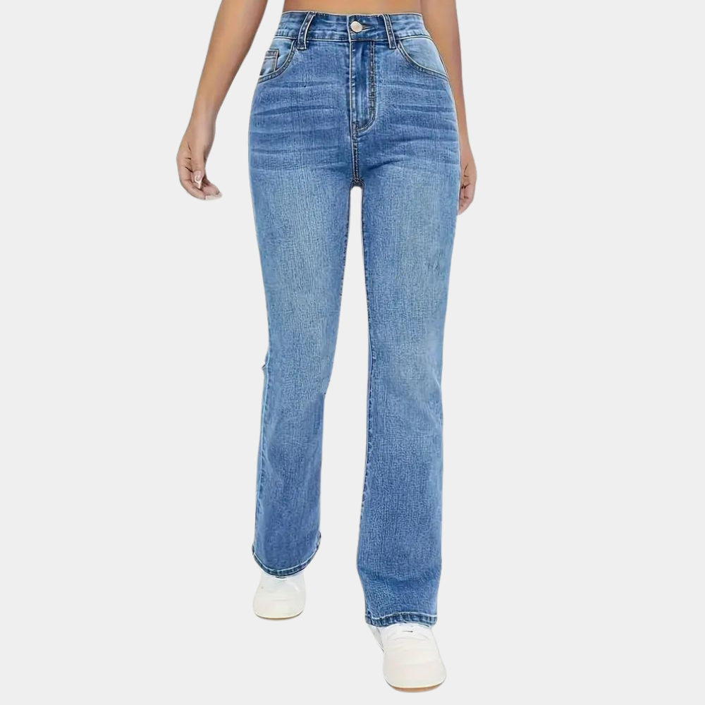 Pippa - fashionable women's jeans with a high waist for a casual look