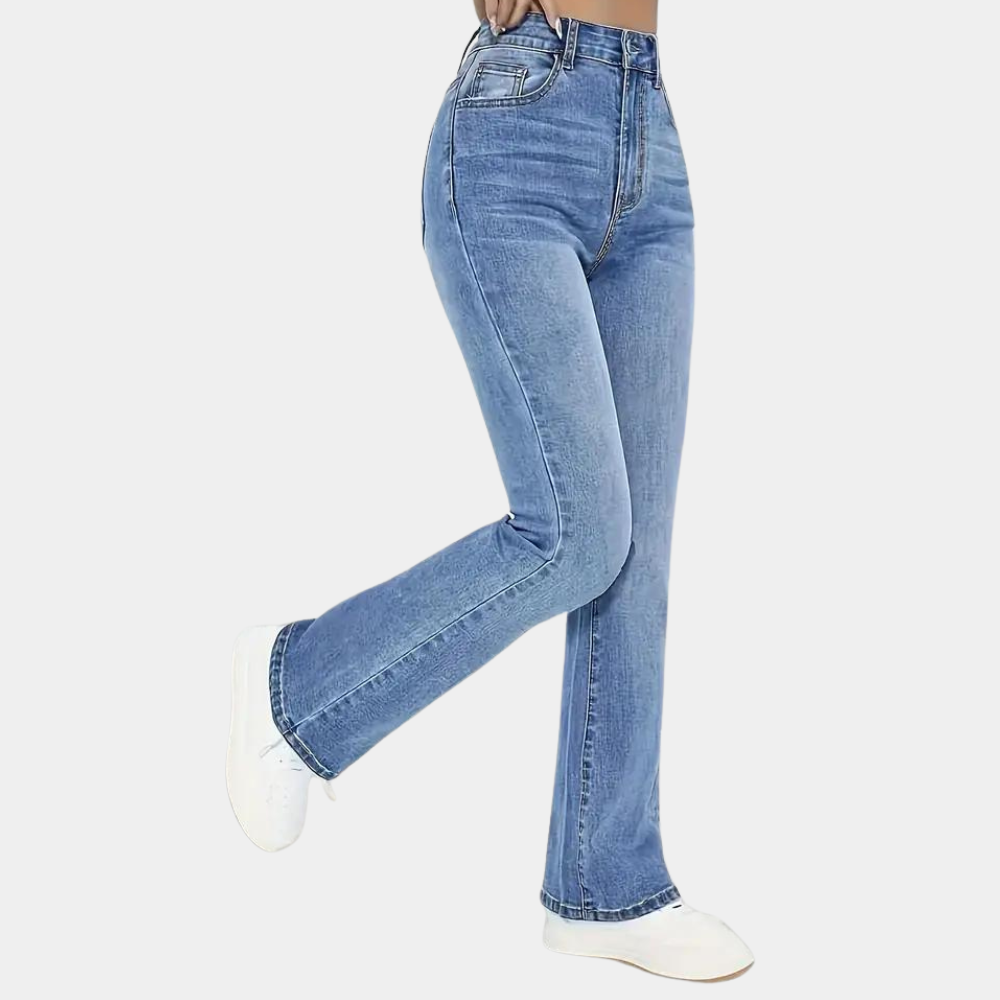 Pippa - fashionable women's jeans with a high waist for a casual look