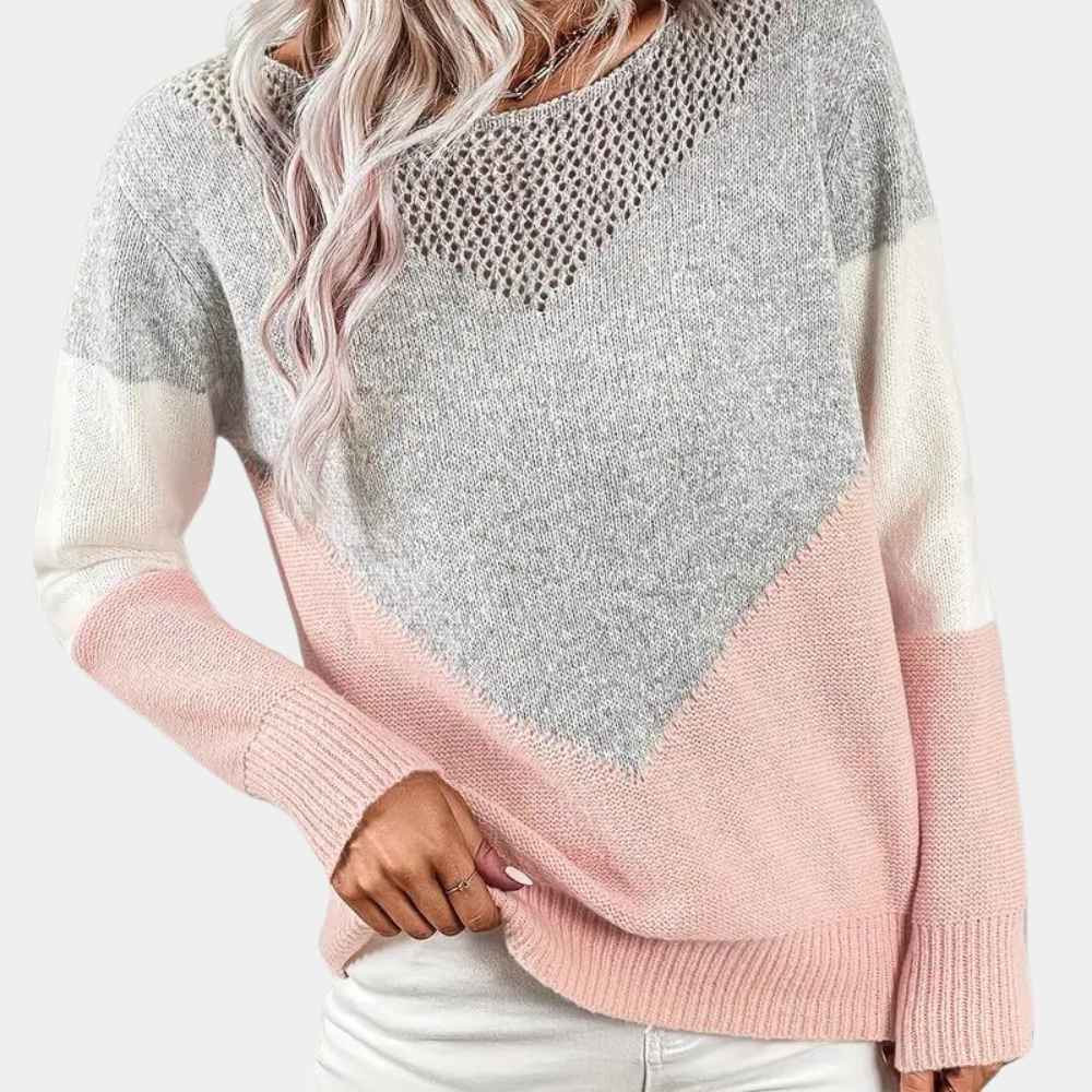 Giedre - elegant knitted sweater for women