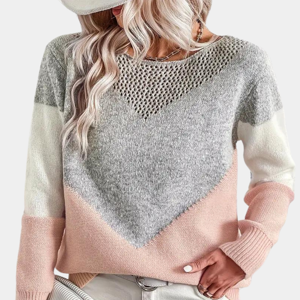 Giedre - elegant knitted sweater for women