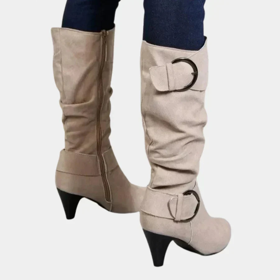 Fashionable knee high boots for women