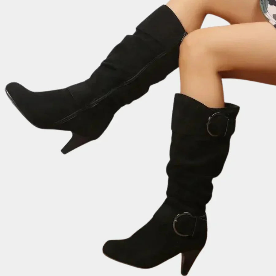 Fashionable knee high boots for women