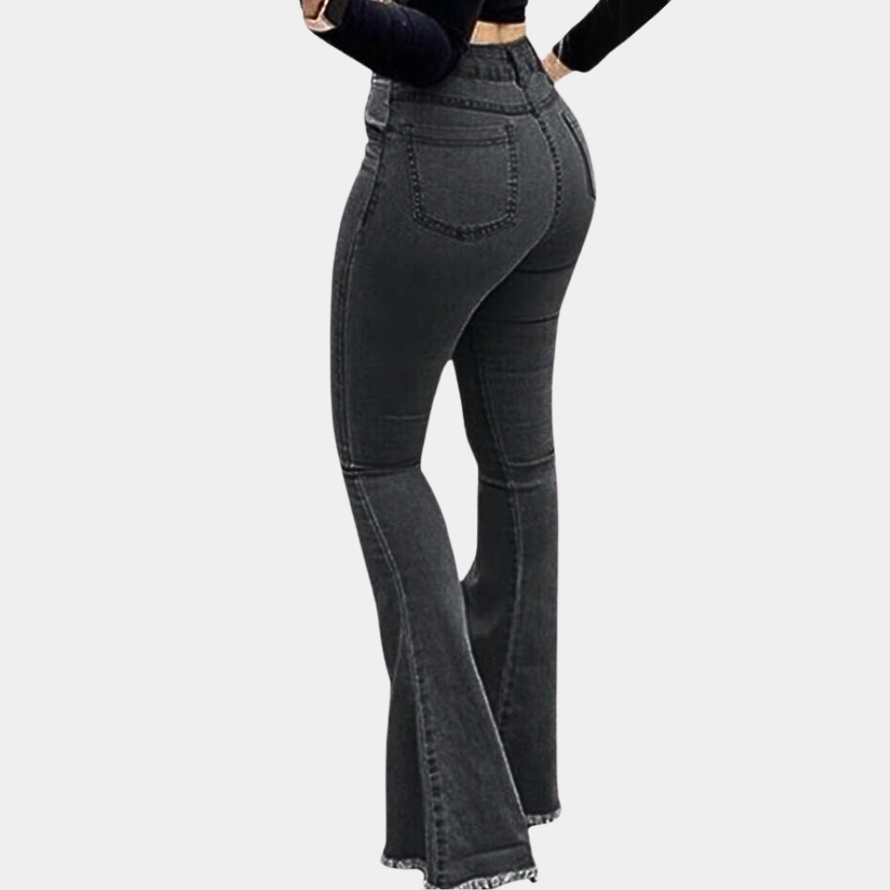 Fashionable flared trousers for women