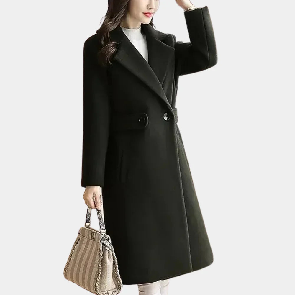 Long winter coat for ladies - Carmen