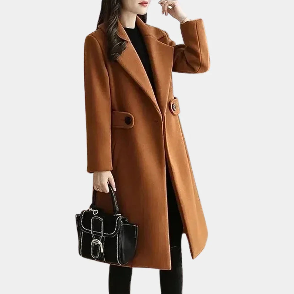 Long winter coat for ladies - Carmen