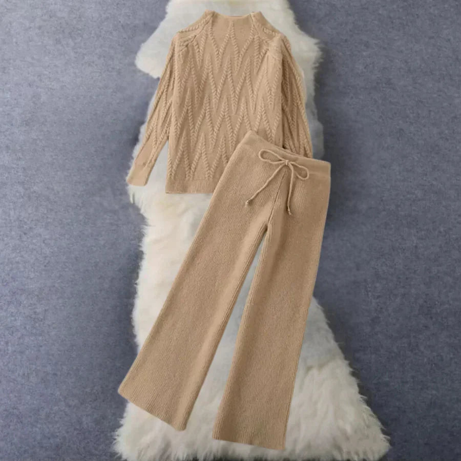 Graciela - elegant 2-piece knitting set for women