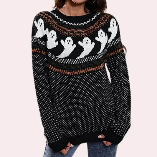 Stylish cousins halloween jumper for ladies - perfect for the holidays!