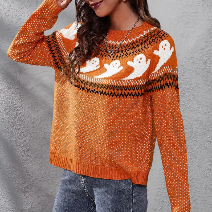 Stylish cousins halloween jumper for ladies - perfect for the holidays!