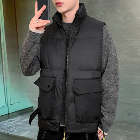 Konstantinos - stylish men's vest for cozy, warm winter days