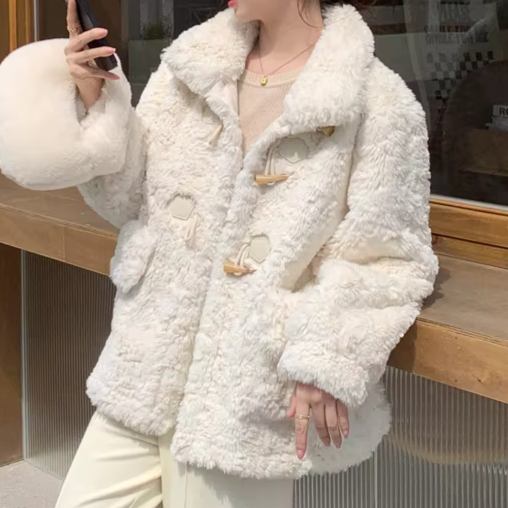 Kaloni - elegant and warm winter coat for women