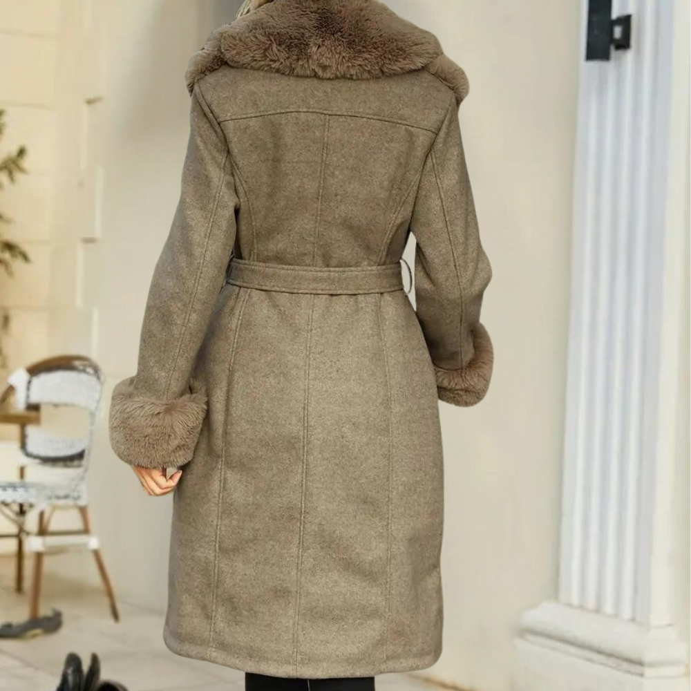 Chrstine - ultimate comfort plush women's coat