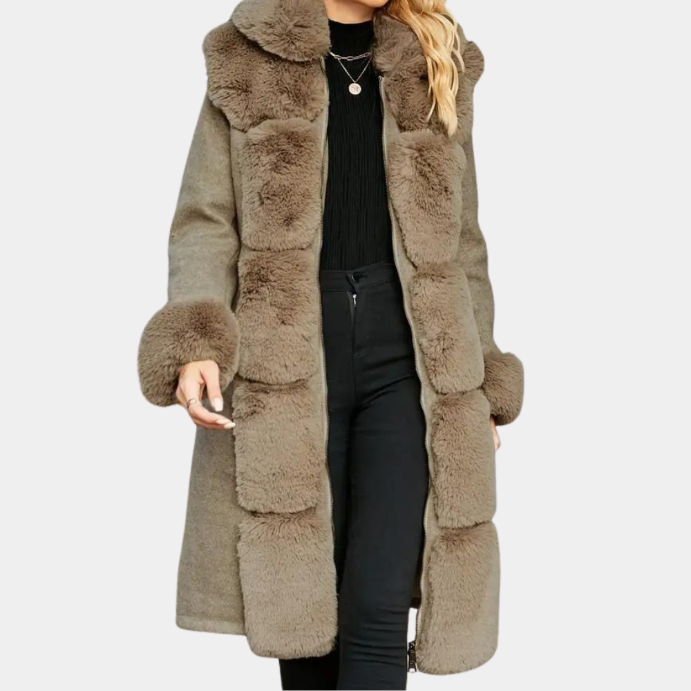 Chrstine - ultimate comfort plush women's coat
