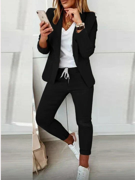 Ludovica - chic timeless ladies blazer and trouser suit