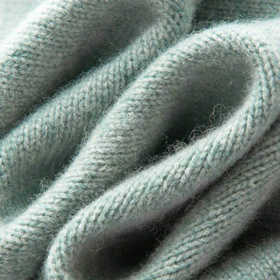 Euphrasia - fashionable striped sweater with a sophisticated look