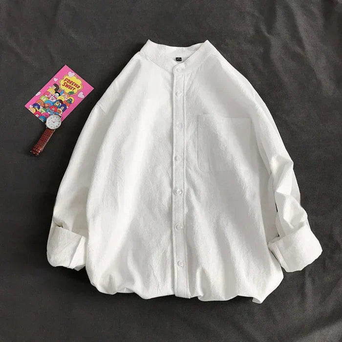 Barnaby - spring blouse with chest pocket