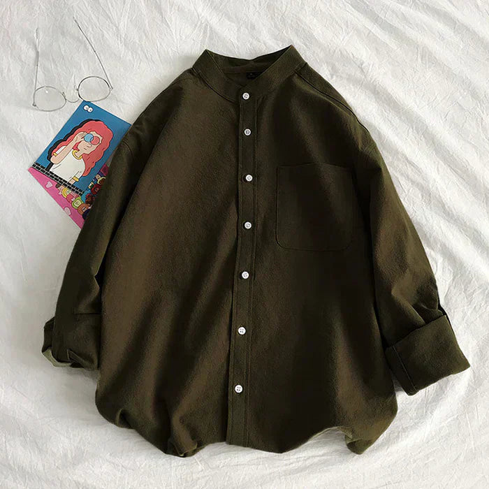 Barnaby - spring blouse with chest pocket
