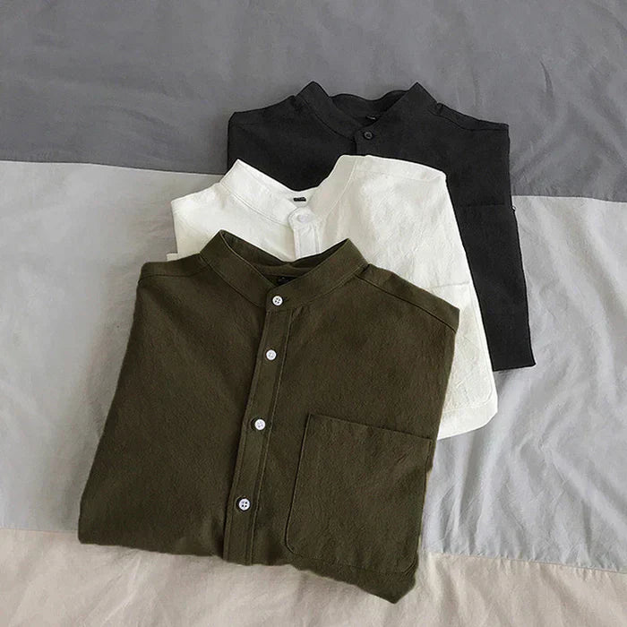 Barnaby - spring blouse with chest pocket