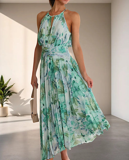 Athens - a summery halter dress