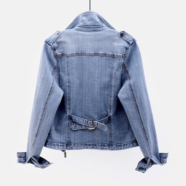 Frieda - veelzijdig motor denim jack voor dames & heren