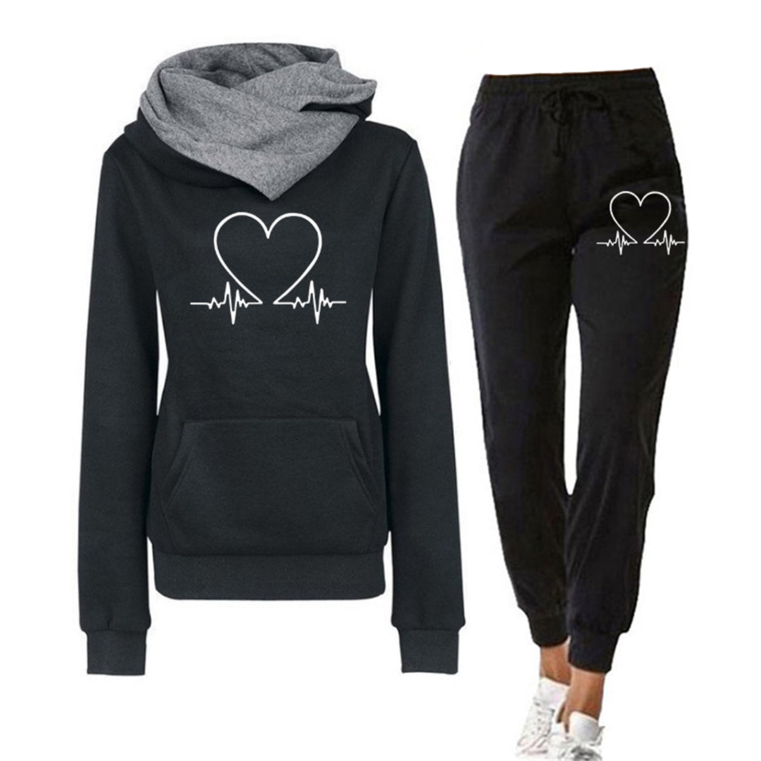 Heartbeat - elegant women's jogging set with comfortable trousers
