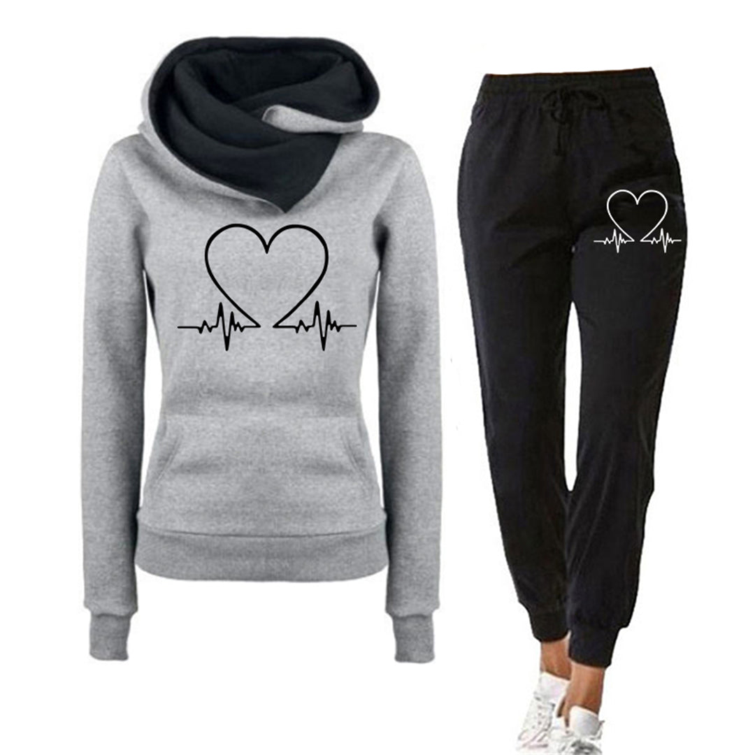 Heartbeat - elegant women's jogging set with comfortable trousers