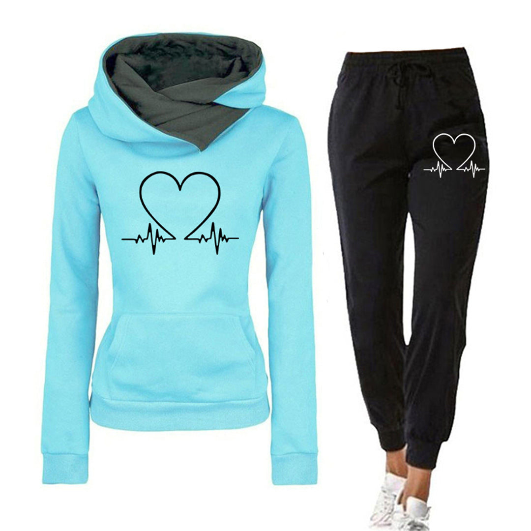 Heartbeat - elegant women's jogging set with comfortable trousers