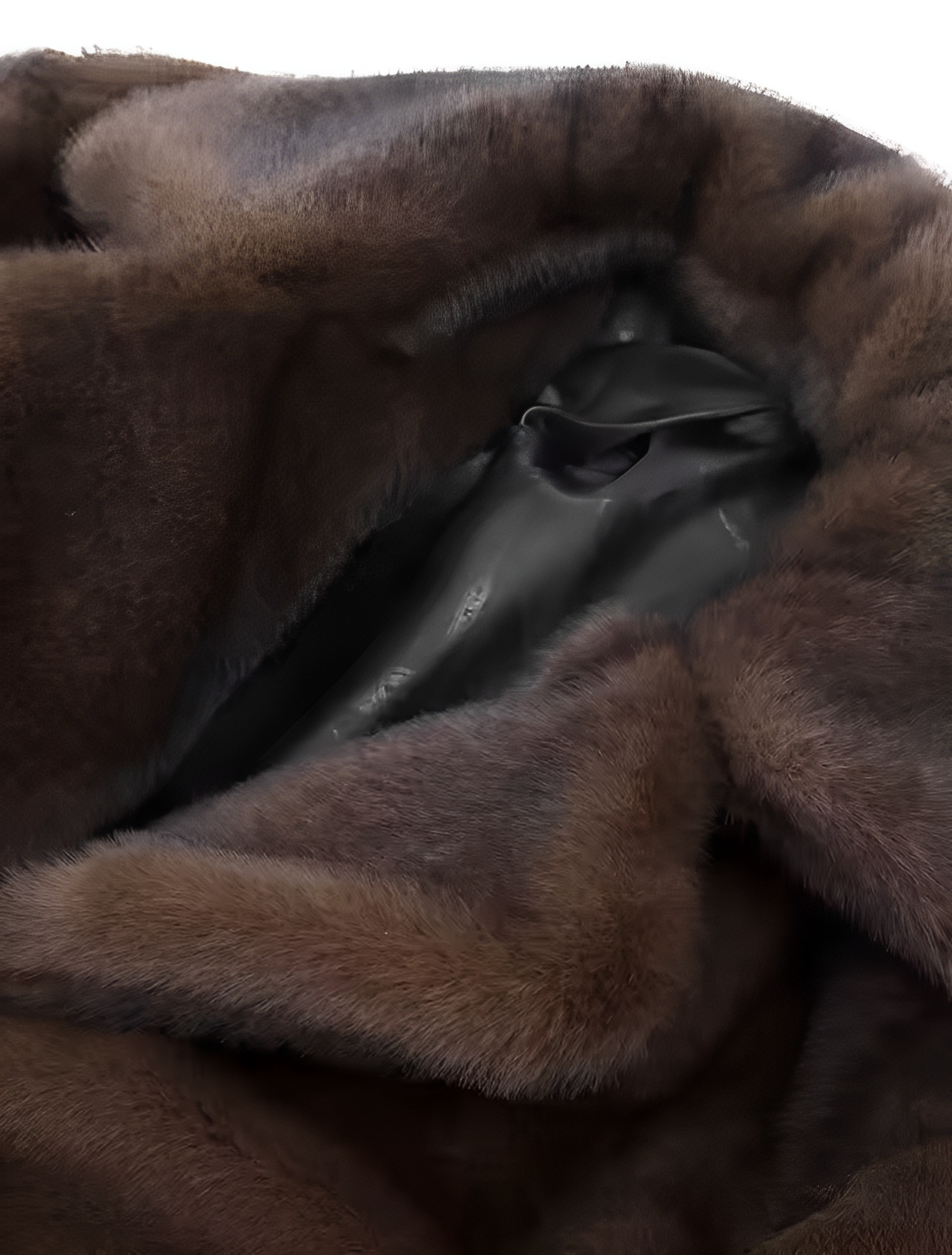 Emilia luxury long coat in imitation fur