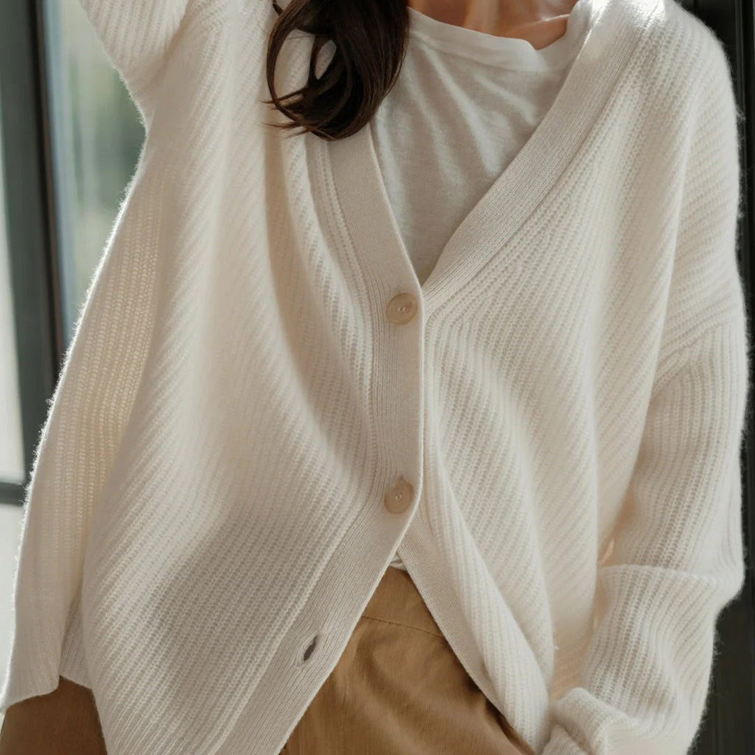 Pepita - women's cashmere cardigan