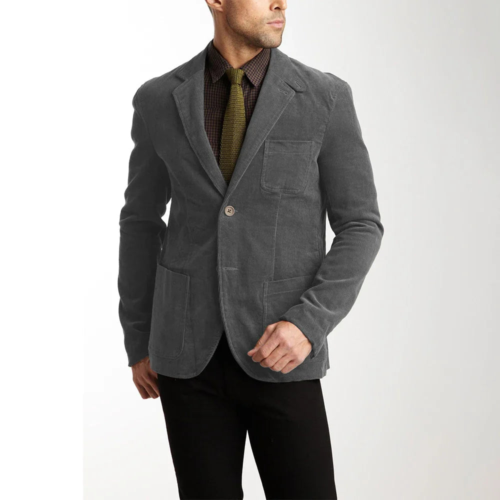 Men's corduroy jacket, classic modern
