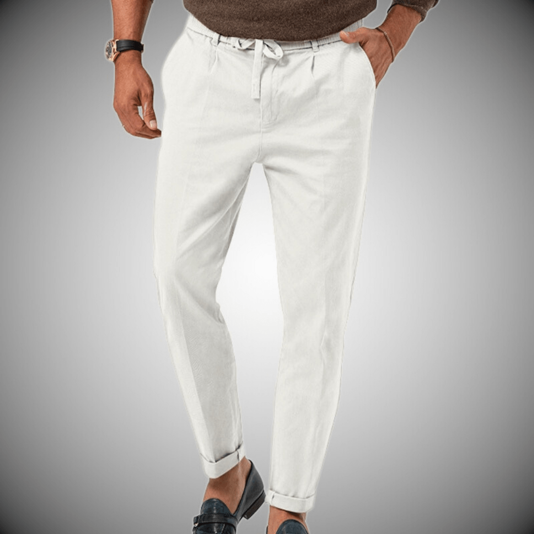 Men's linen trousers - Loris