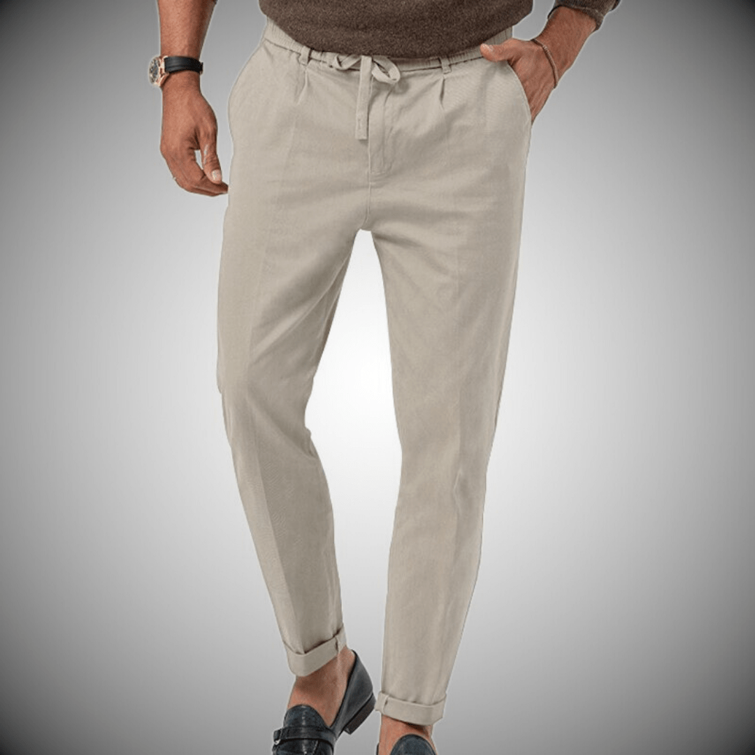 Men's linen trousers - Loris