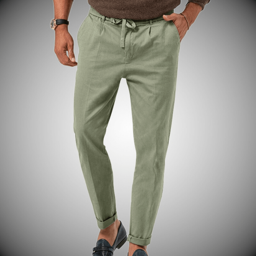 Men's linen trousers - Loris