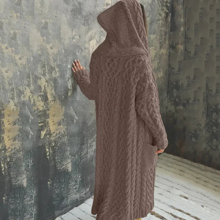 Anahi - warm and knitted cardiganAnahi - warm and knitted cardigan